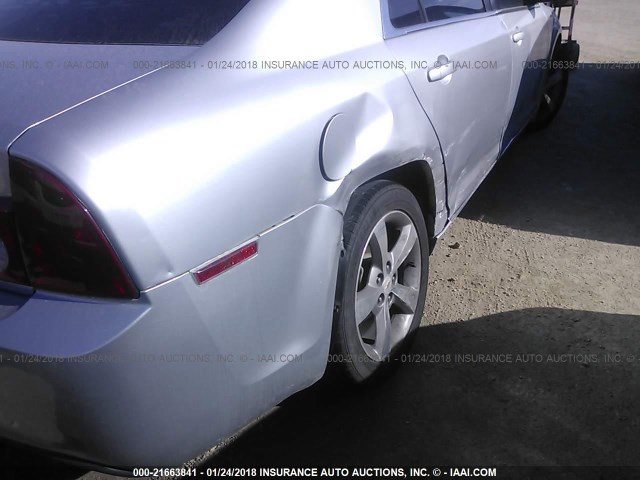 1G1ZC5E13BF188440 - 2011 CHEVROLET MALIBU 1LT 银色 照片 6