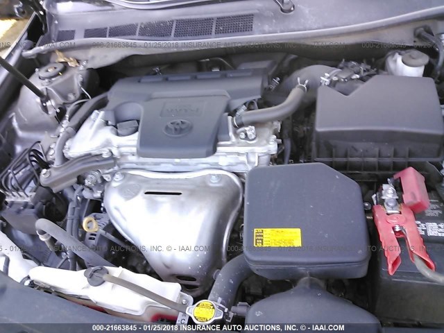 4T1BF1FK9EU388024 - 2014 TOYOTA CAMRY L/SE/LE/XLE 灰色 照片 10