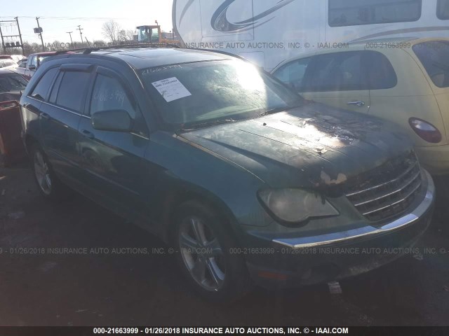 2A8GF68X57R327651 - 2007 CHRYSLER PACIFICA TOURING GREEN photo 1