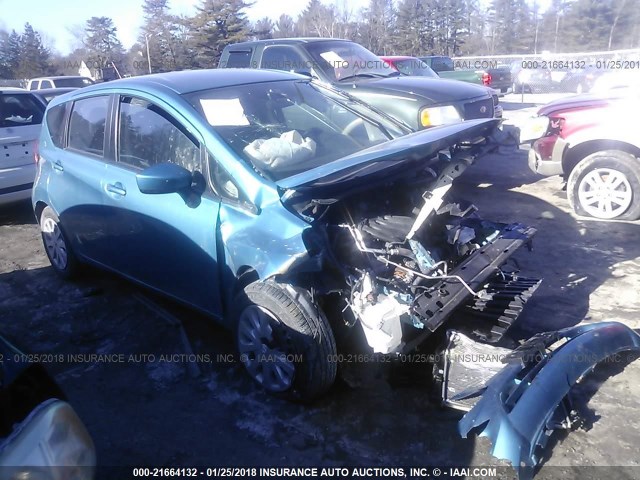 3N1CE2CPXGL352442 - 2016 NISSAN VERSA NOTE S/S PLUS/SV/SL/SR BLUE photo 1