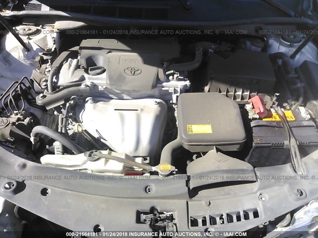 4T4BF1FKXCR272074 - 2012 TOYOTA CAMRY SE/LE/XLE WHITE photo 10