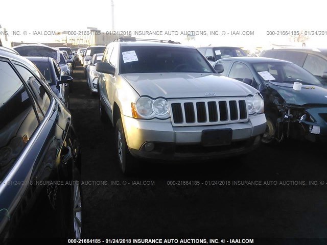 1J8GR48K38C215926 - 2008 JEEP GRAND CHEROKEE LAREDO SILVER photo 1