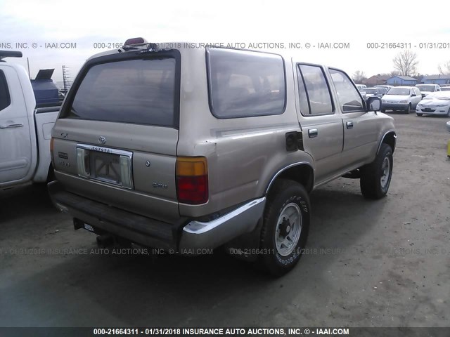JT3VN39W6S0180253 - 1995 TOYOTA 4RUNNER VN39 SR5 棕色 照片 4