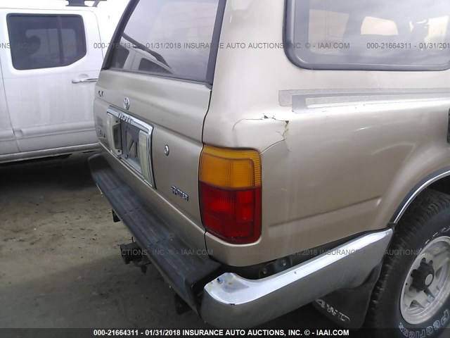 JT3VN39W6S0180253 - 1995 TOYOTA 4RUNNER VN39 SR5 TAN photo 6