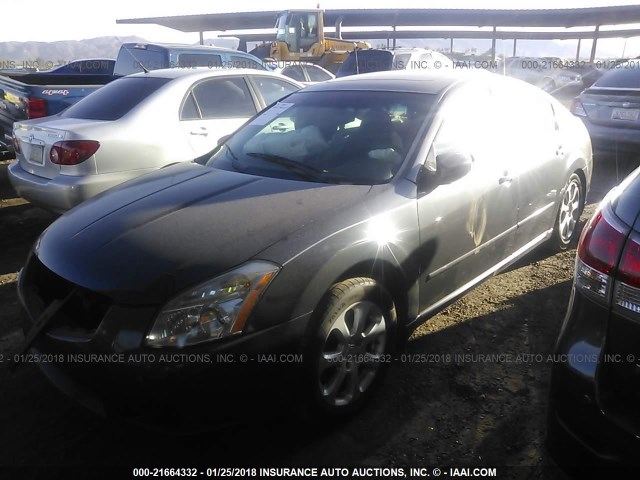 1N4BA41E77C831520 - 2007 NISSAN MAXIMA SE/SL GRAY photo 2