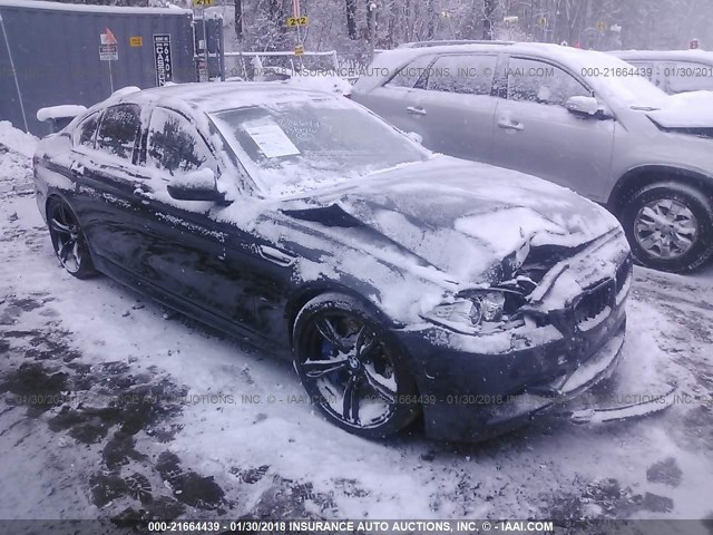 WBSFV9C56DD096361 - 2013 BMW M5 GRAY photo 1