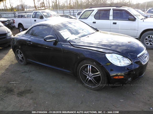 JTHFN48Y750067584 - 2005 LEXUS SC 430 BLACK photo 1