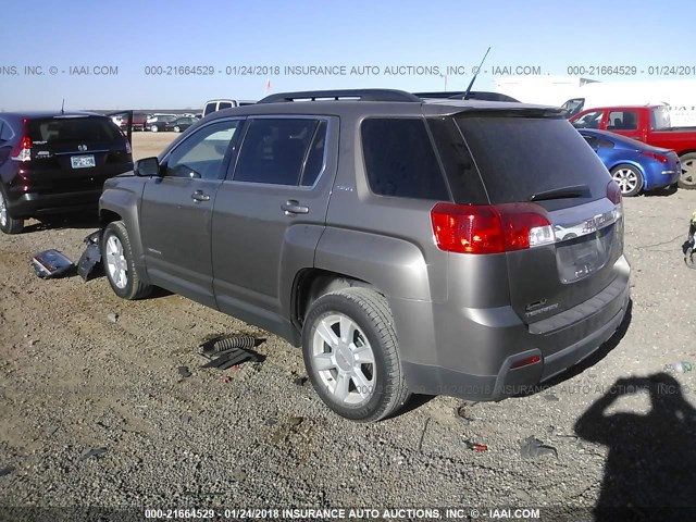 2GKALSEKXC6308889 - 2012 GMC TERRAIN SLE GRAY photo 3