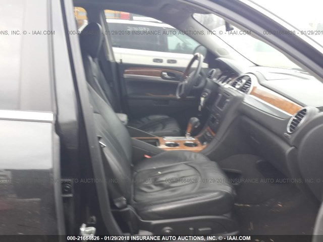 5GALRCED7AJ109648 - 2010 BUICK ENCLAVE CXL 灰色 照片 5