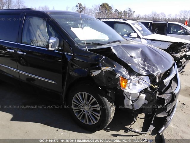 2C4RC1CG7ER235117 - 2014 CHRYSLER TOWN & COUNTRY TOURING L BLACK photo 6