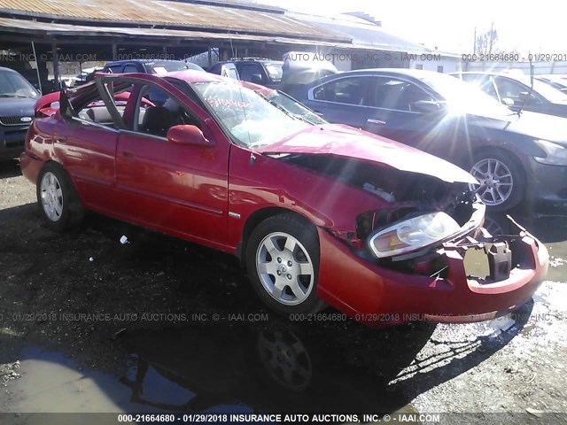 3N1CB51D55L573379 - 2005 NISSAN SENTRA 1.8/1.8S RED photo 1