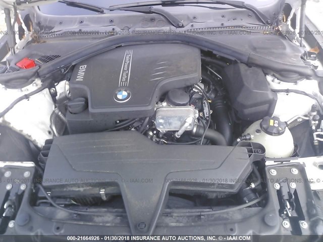 WBA3N7C55FK224955 - 2015 BMW 428 I WHITE photo 10