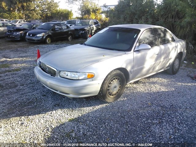 2G4WY55J4Y1222084 - 2000 BUICK CENTURY LIMITED/2000 GRAY photo 2