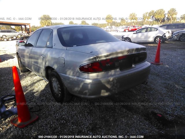 2G4WY55J4Y1222084 - 2000 BUICK CENTURY LIMITED/2000 GRAY photo 3