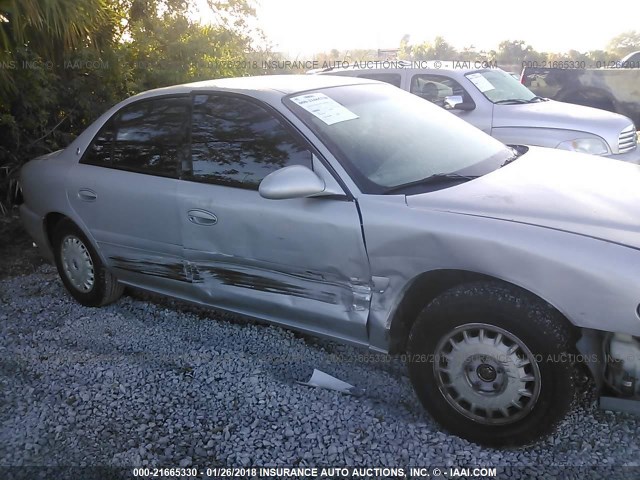 2G4WY55J4Y1222084 - 2000 BUICK CENTURY LIMITED/2000 GRAY photo 6