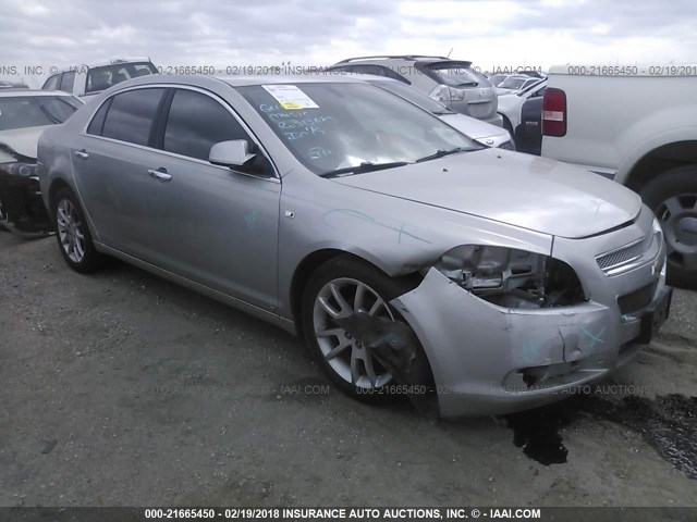 1G1ZK57798F213628 - 2008 CHEVROLET MALIBU LTZ 银色 照片 1