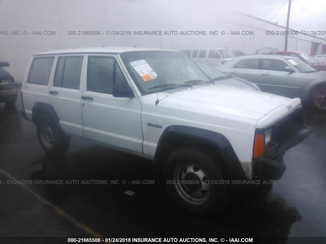 1J4FJ28S2SL659699 - 1995 JEEP CHEROKEE SE WHITE photo 1