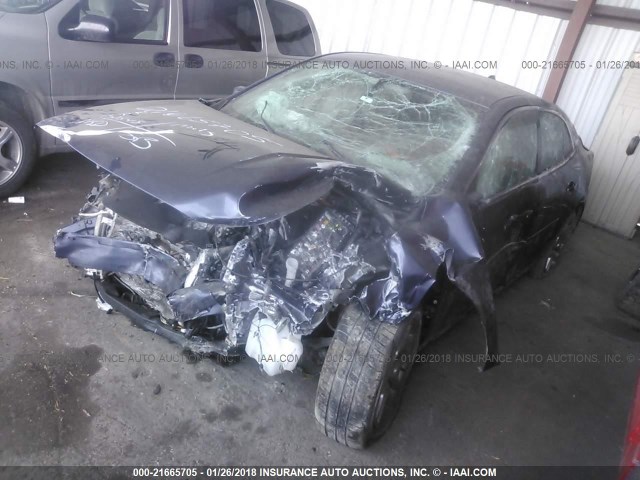 1G11C5SAXDF284926 - 2013 CHEVROLET MALIBU 1LT 蓝色 照片 2