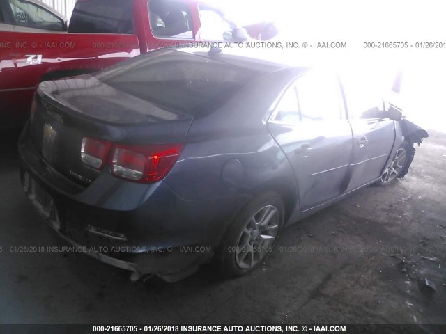 1G11C5SAXDF284926 - 2013 CHEVROLET MALIBU 1LT 蓝色 照片 4