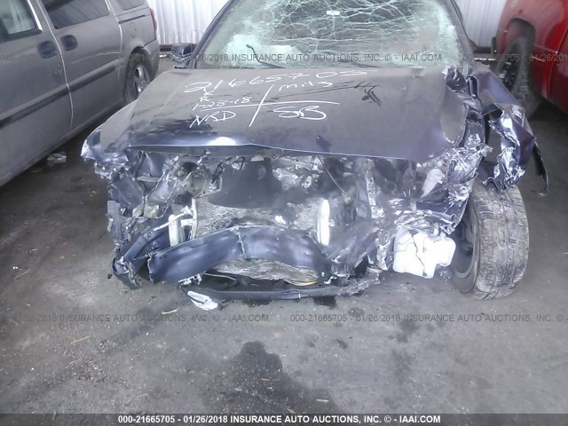 1G11C5SAXDF284926 - 2013 CHEVROLET MALIBU 1LT 蓝色 照片 6