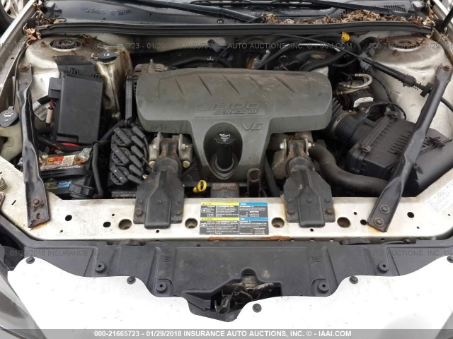 2G2WP582671157737 - 2007 PONTIAC GRAND PRIX ვერცხლისფერი ფოტო 10