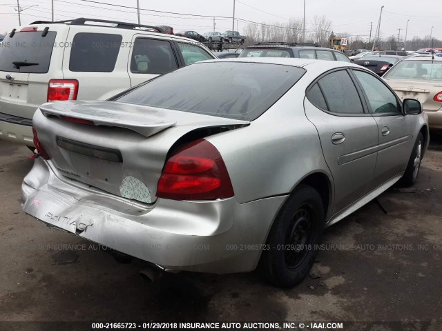 2G2WP582671157737 - 2007 PONTIAC GRAND PRIX ვერცხლისფერი ფოტო 4