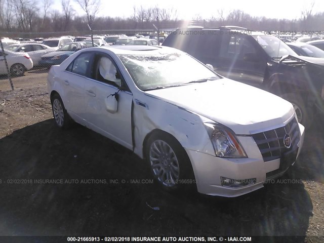 1G6DS5ED9B0138582 - 2011 CADILLAC CTS PREMIUM COLLECTION WHITE photo 1