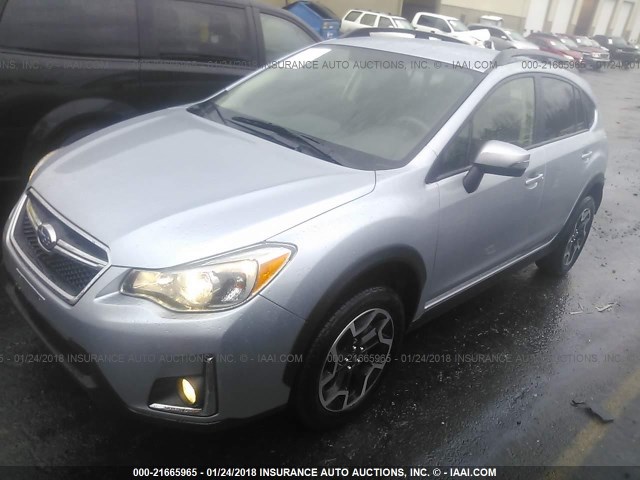 JF2GPAKC0HH227727 - 2017 SUBARU CROSSTREK SILVER photo 2