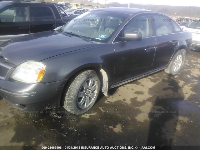 1FAHP27116G176649 - 2006 FORD FIVE HUNDRED SEL GRAY photo 2