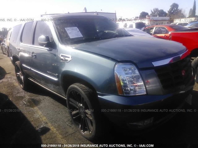 1GYFK63838R144927 - 2008 CADILLAC ESCALADE LUXURY ლურჯი ფოტო 1