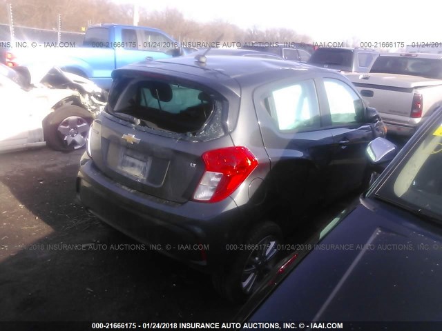 KL8CD6SA7HC752985 - 2017 CHEVROLET SPARK 1LT GRAY photo 4