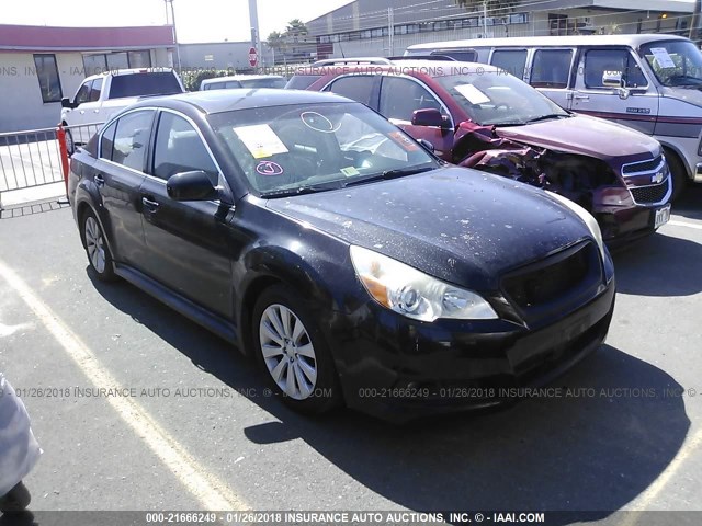 4S3BMDL60B2238734 - 2011 SUBARU LEGACY 3.6R LIMITED BLACK photo 1