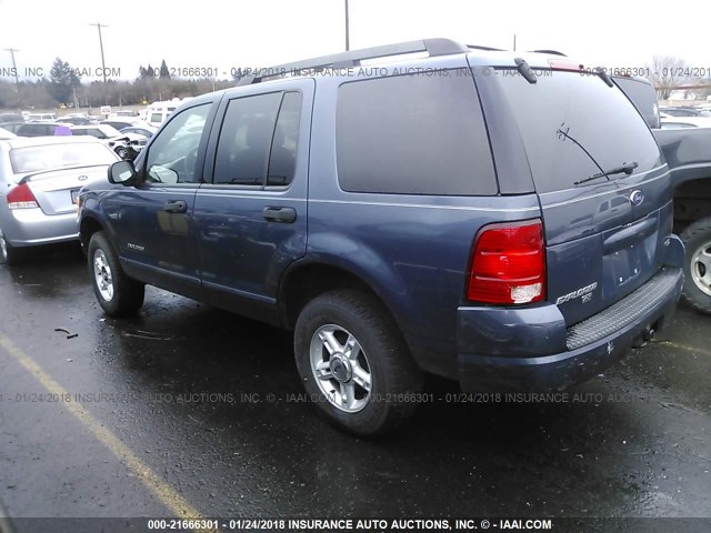 1FMZU73KX5UA03677 - 2005 FORD EXPLORER XLT/XLT SPORT/NBX 蓝色 照片 3