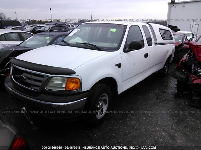 2FTRX17W34CA99334 - 2004 FORD F-150 HERITAGE CLASSIC WHITE photo 2