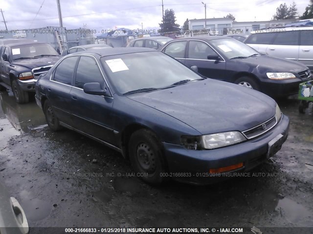 1HGCD5636VA133042 - 1997 HONDA ACCORD LX/EX Dark Blue photo 1