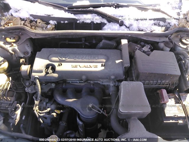 4T1BE46K99U914288 - 2009 TOYOTA CAMRY SE/LE/XLE GREEN photo 10