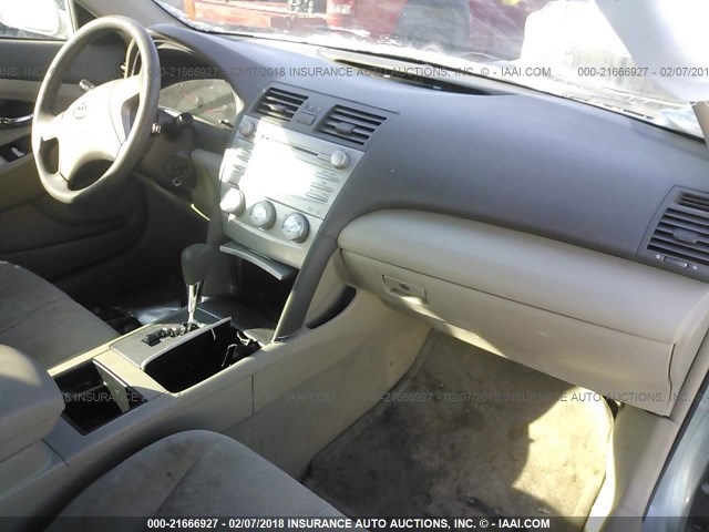 4T1BE46K99U914288 - 2009 TOYOTA CAMRY SE/LE/XLE GREEN photo 5