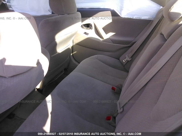 4T1BE46K99U914288 - 2009 TOYOTA CAMRY SE/LE/XLE GREEN photo 8