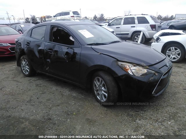 3MYDLBZV3GY129872 - 2016 TOYOTA SCION IA BLACK photo 1