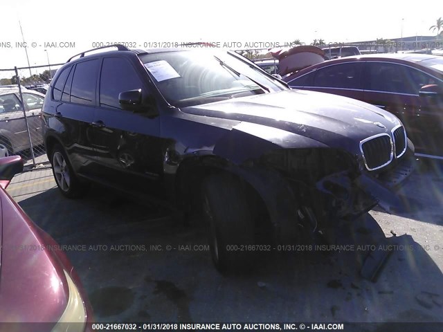 5UXFE43589L261770 - 2009 BMW X5 XDRIVE30I BLACK photo 1