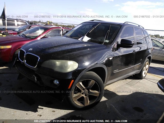 5UXFE43589L261770 - 2009 BMW X5 XDRIVE30I BLACK photo 2