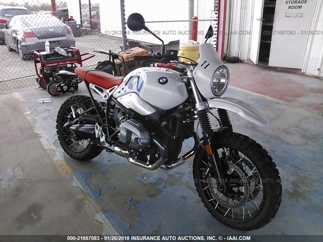 WB10J4308JZ796393 - 2018 BMW R NINE T URBAN WHITE photo 1