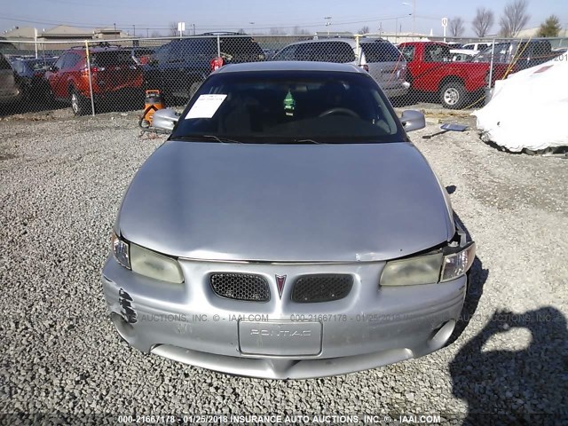 1G2WK52JX2F251765 - 2002 PONTIAC GRAND PRIX SE SILVER photo 6