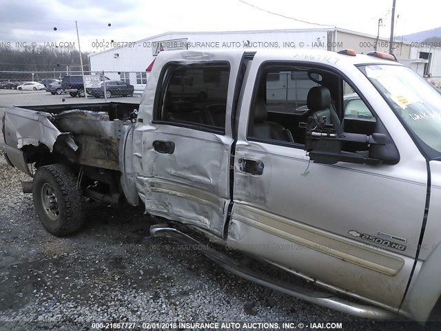 1GCHK23D26F241040 - 2006 CHEVROLET SILVERADO K2500 HEAVY DUTY BEIGE photo 6