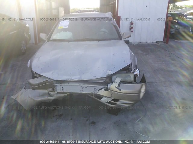 4T1BG22K9VU811791 - 1997 TOYOTA CAMRY CE/LE/XLE BEIGE photo 6