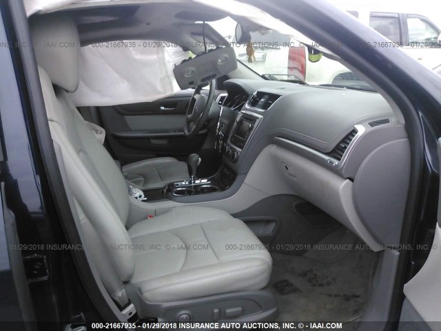 1GKKVRKD4FJ303482 - 2015 GMC ACADIA SLT-1 Темно-синій фото 5