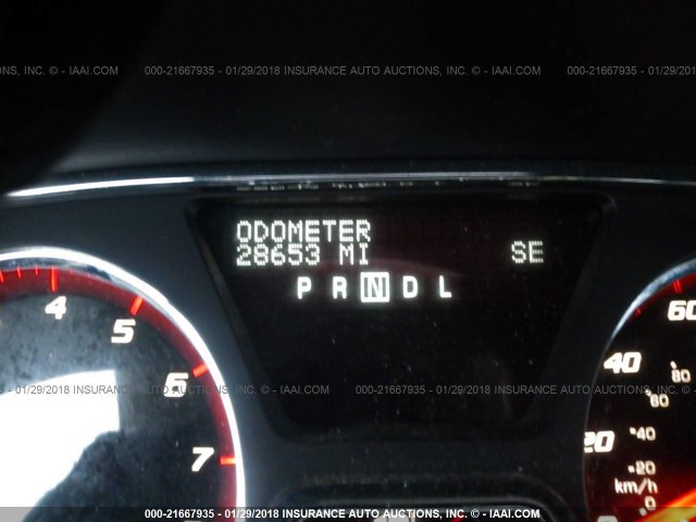 1GKKVRKD4FJ303482 - 2015 GMC ACADIA SLT-1 Темно-синій фото 7