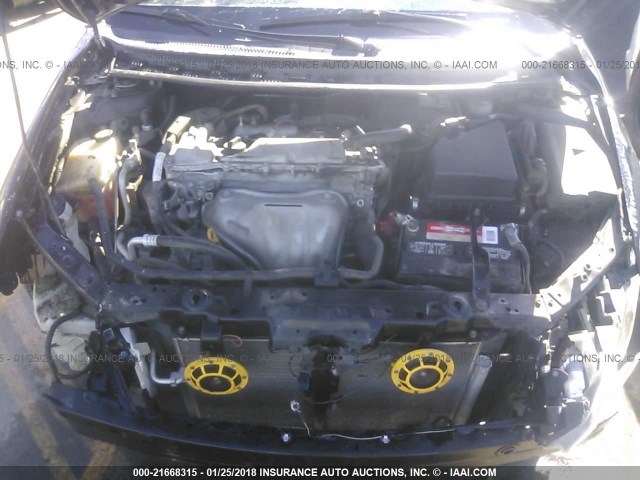 JTKJF5C72C3030203 - 2012 TOYOTA SCION TC 黑色 照片 10