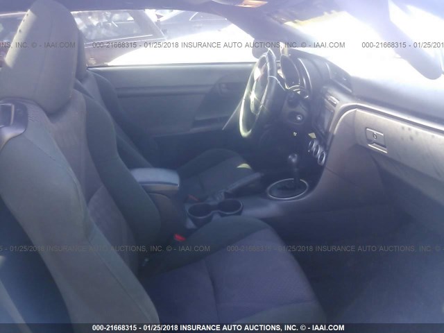 JTKJF5C72C3030203 - 2012 TOYOTA SCION TC 黑色 照片 5