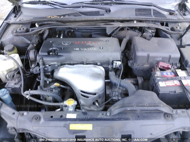 4T1CE38P94U862550 - 2004 TOYOTA CAMRY SOLARA SE/SLE შავი ფოტო 10